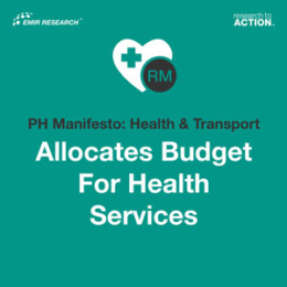 Manifesto Health Transport Allocates Budget Health Services